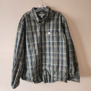 Mens Carhartt Buttondown